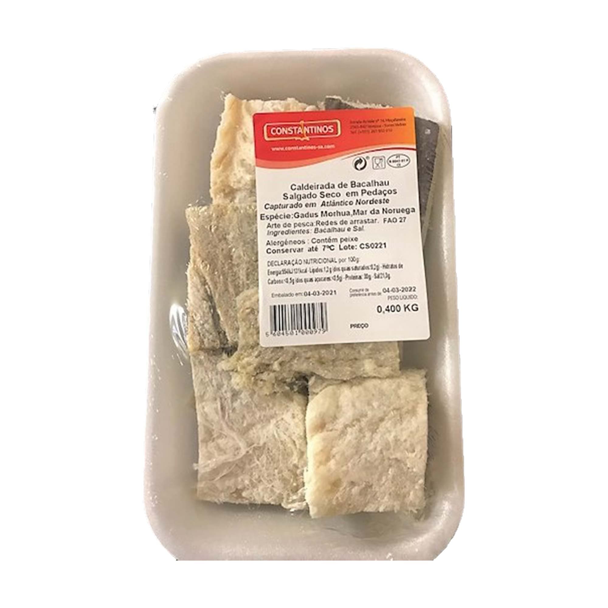 Bacalhau para Caldeirada