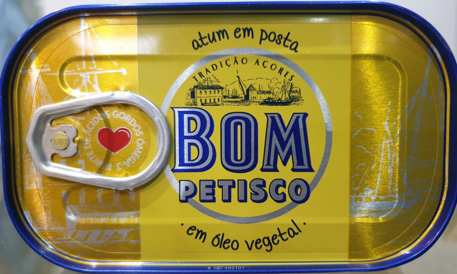 Atum em oleo vegetal Bom Petisco