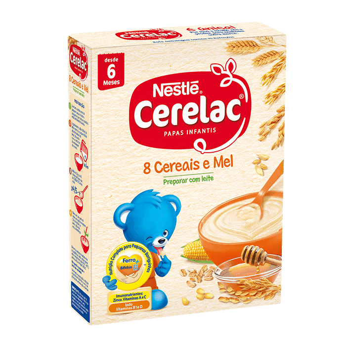 CERELAC 8 CEREAIS E MEL