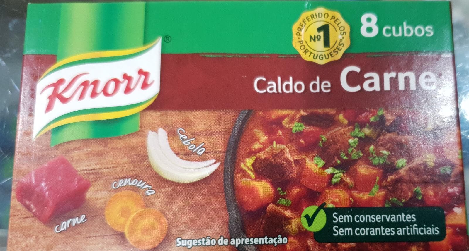 Caldo Knorr Carne