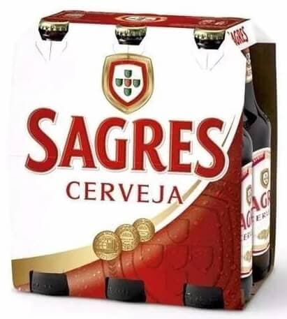 Cerveja Sagres 33cl