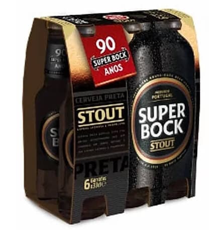 Cerveja Super Bock Stout 6 Pack