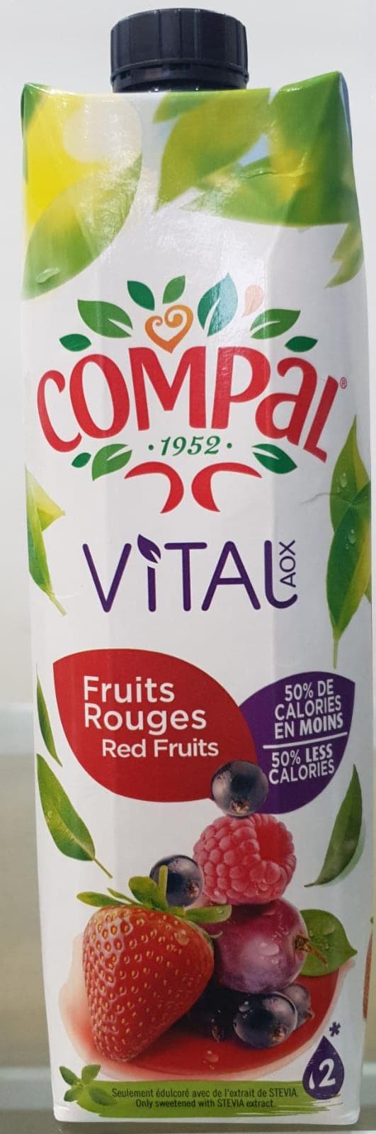 Compal Vital Frutos Vermelhos