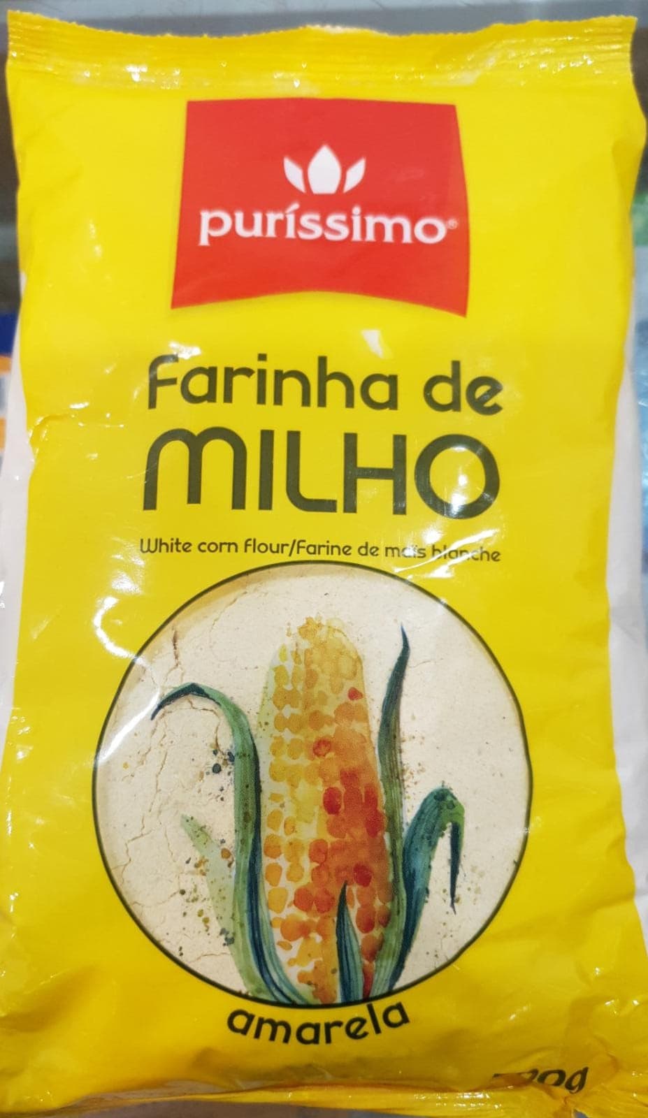 Farinha de milho amarela