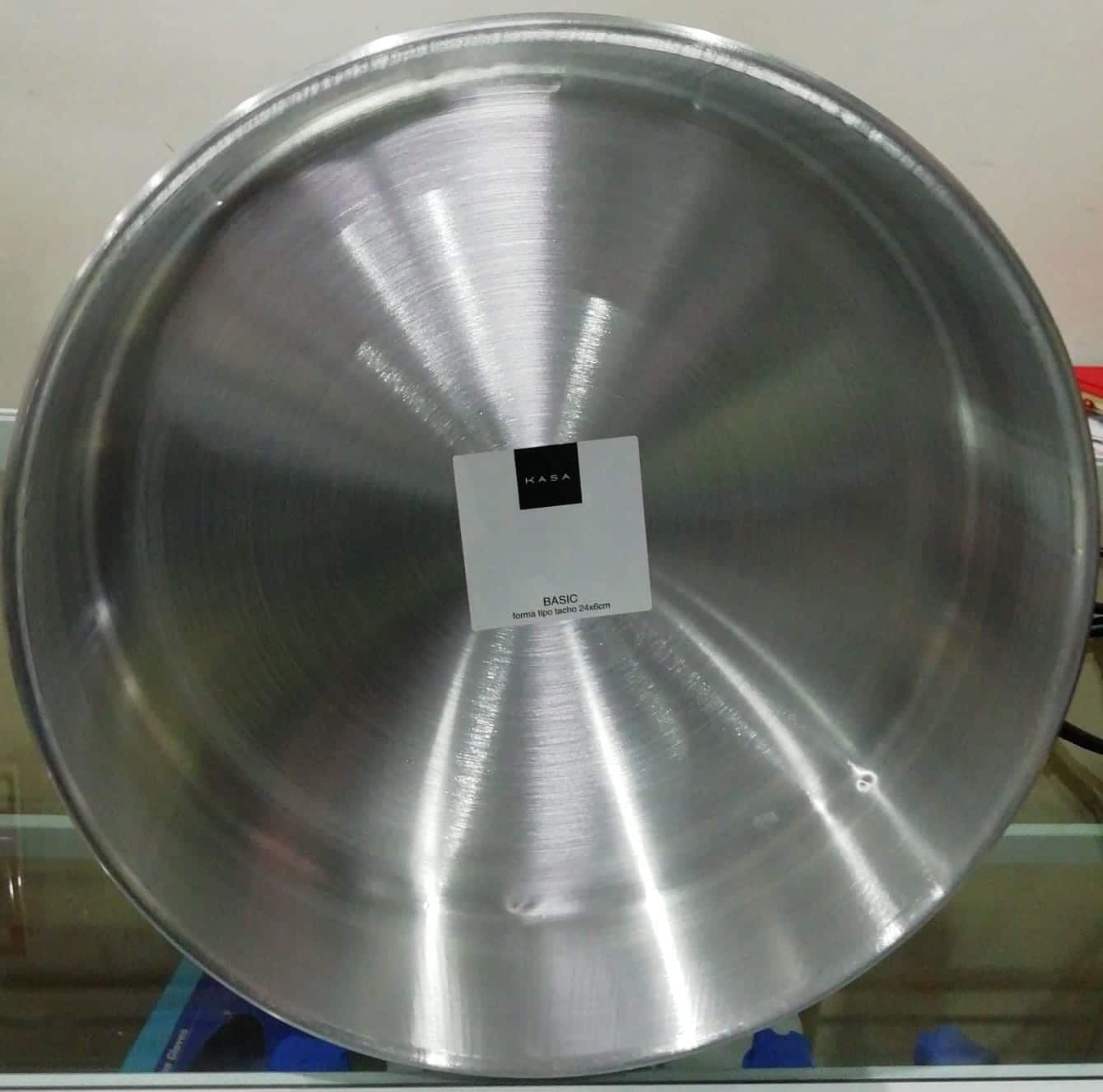 Forma de Bolo S/Buraco 24x6cm