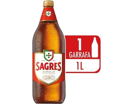 Cerveja Sagres 1L